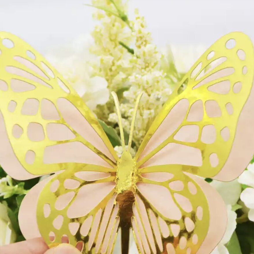 More Double Card Butterflies pack of 20