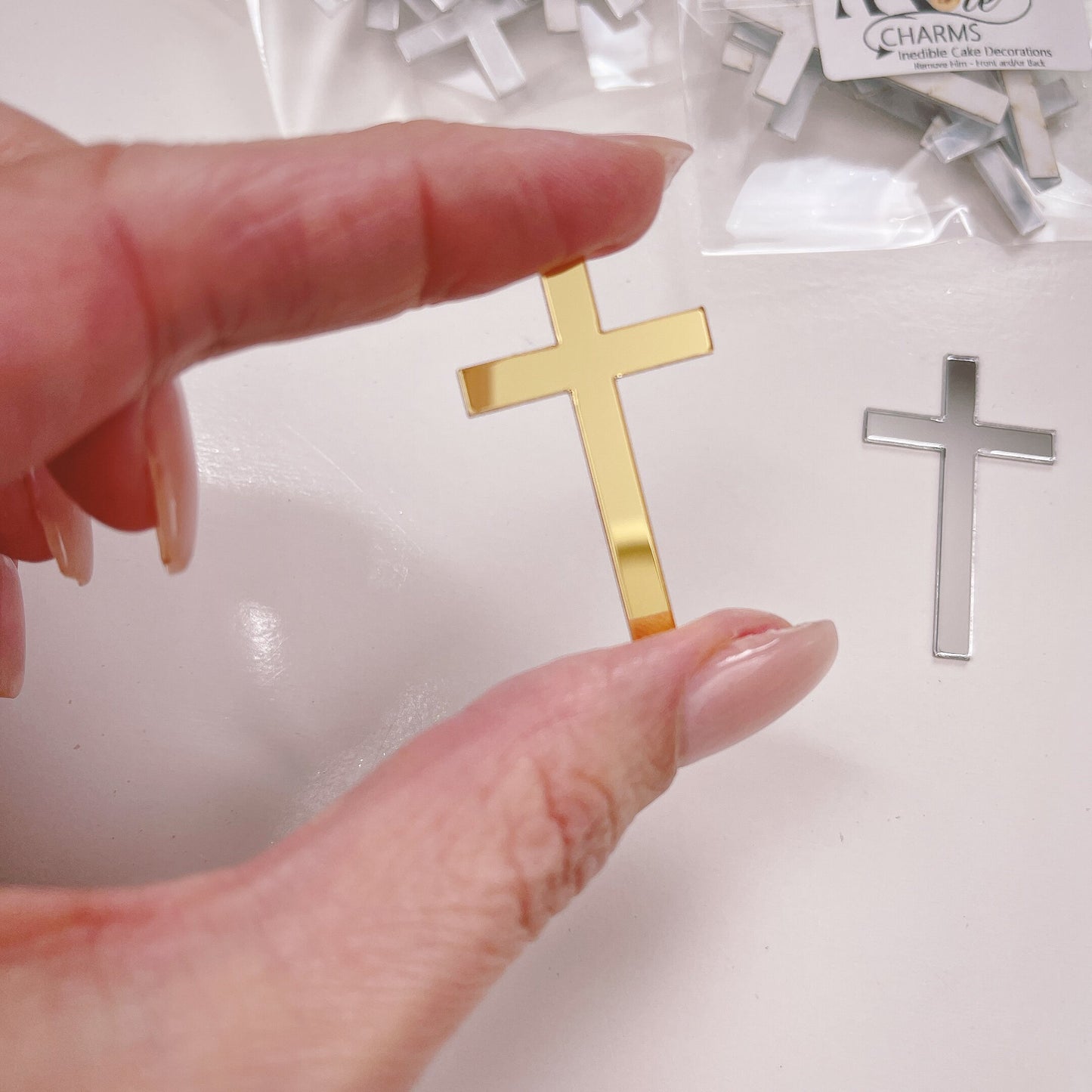 More Charms Acrylic Straight Crosses