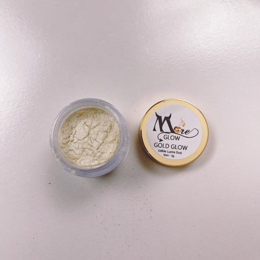 More Glow Golden Glow Edible Lustre Sparkle Dust