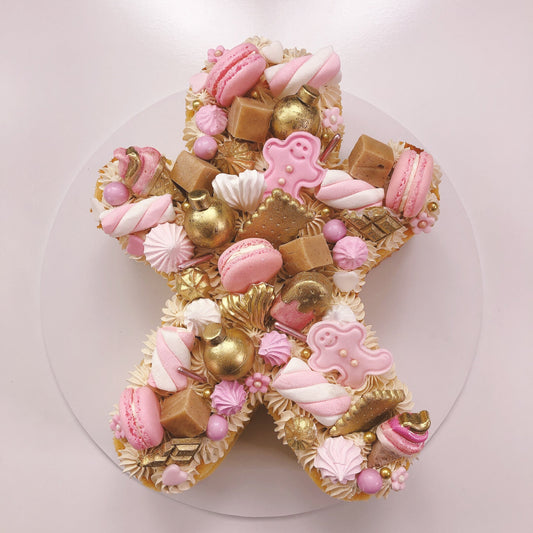 Free GingerBread Man Template Download for Cakelfix and Youtube Tutorial