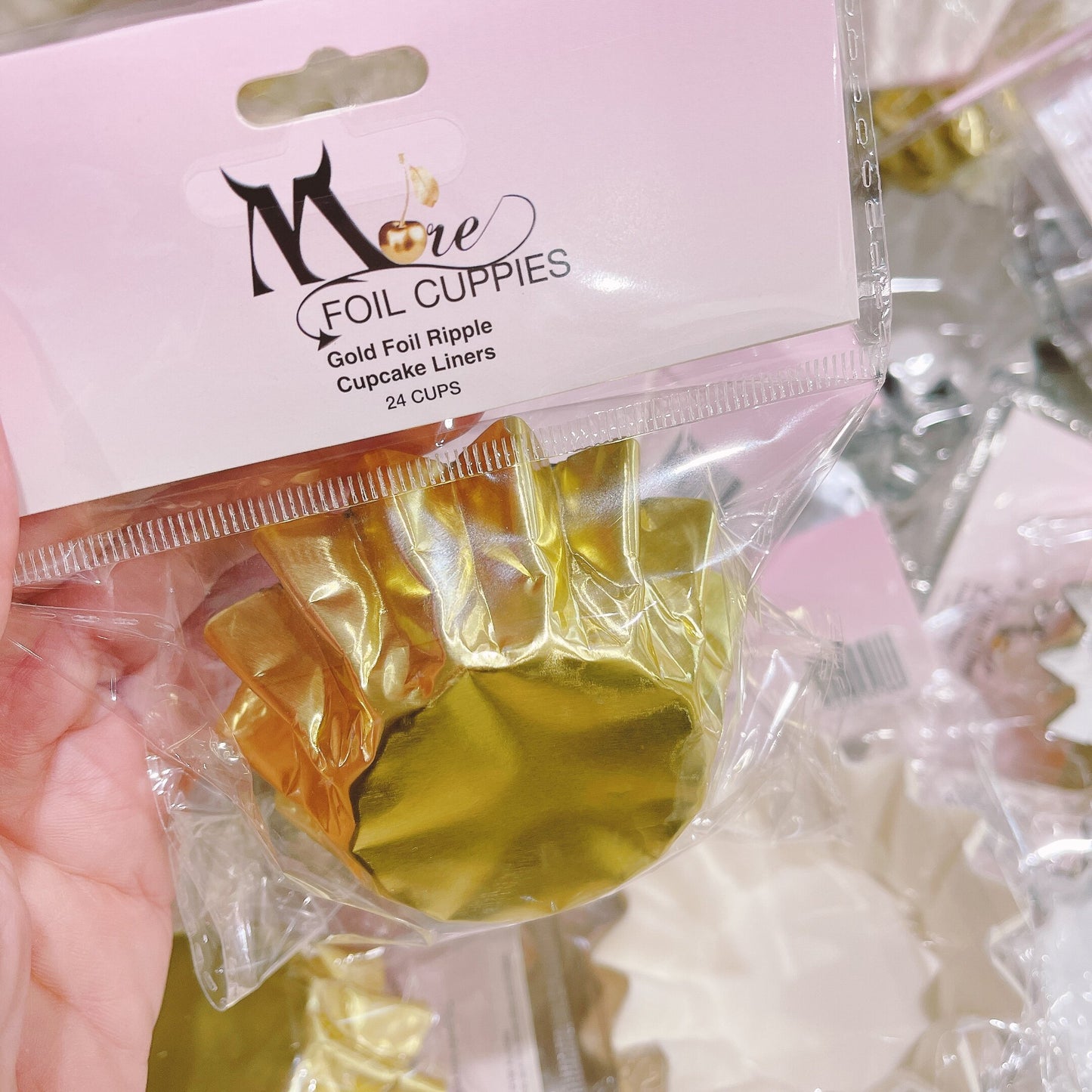 More Cuppies Gold Foil (Select from Pack Sizes)
