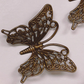 More Decos Arched Butterflies 35mm Wing Span Various Metallics Pack of 10