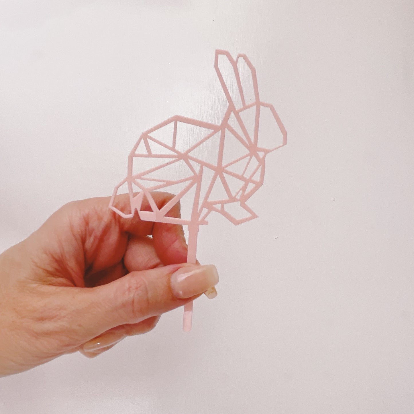 Easter Bunny Acrylic Toppers - Various Colours