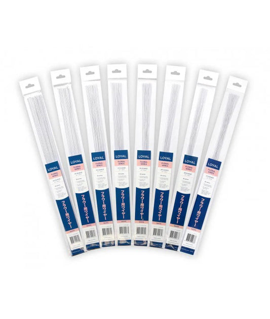 Floral Wire White #24 gauge