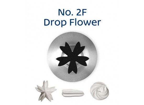 Loyal 2F Drop Flower Piping Tip