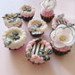 Edible Wafer Paper Butterflies Coco Black and White - Pack of 24