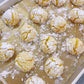 Christmas Pre-Order Bakes - Moreish Limoncello Crinkle Cookies - Pack of 8 - Homebush West Pick Up