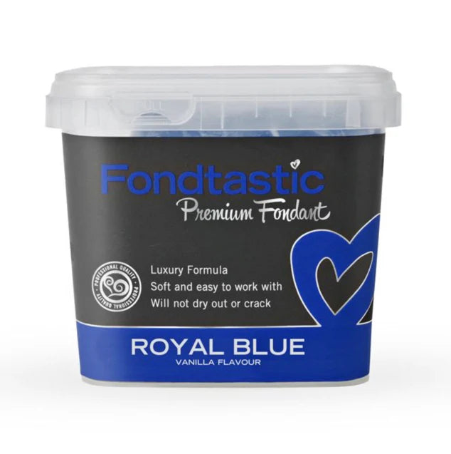 Fondtastic Premium Royal Blue Fondant 1 kilo Pale