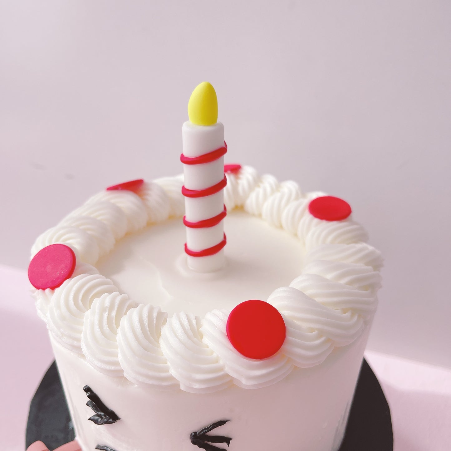 Cute Cake Candle Kit Cake Topper Set  of 8 Pieces