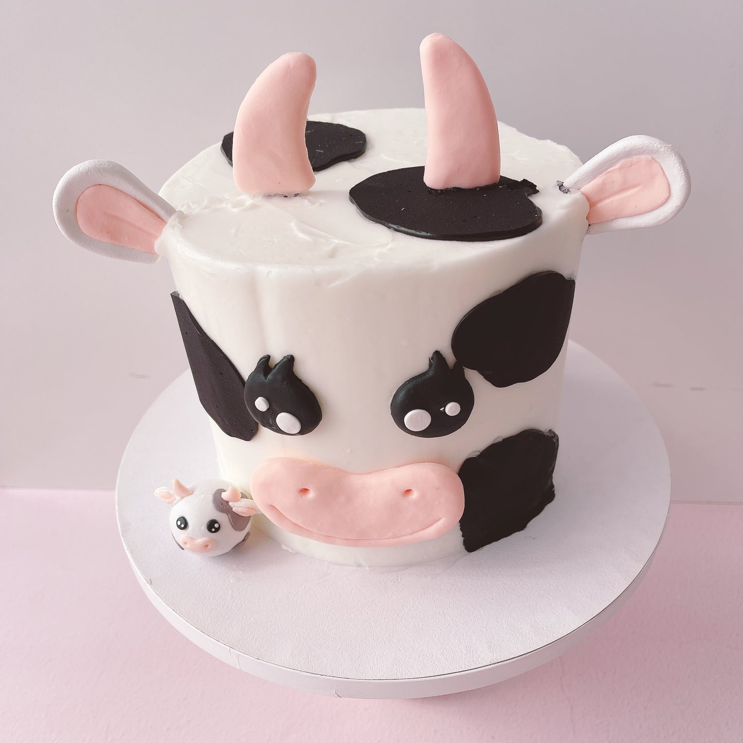 Cute Cow Kit Cake Topper Set  of 8 Pieces
