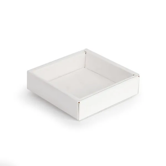 Mondo Cookie Box Square with Clear Lid – 9cm x 9cm x 2.5cm