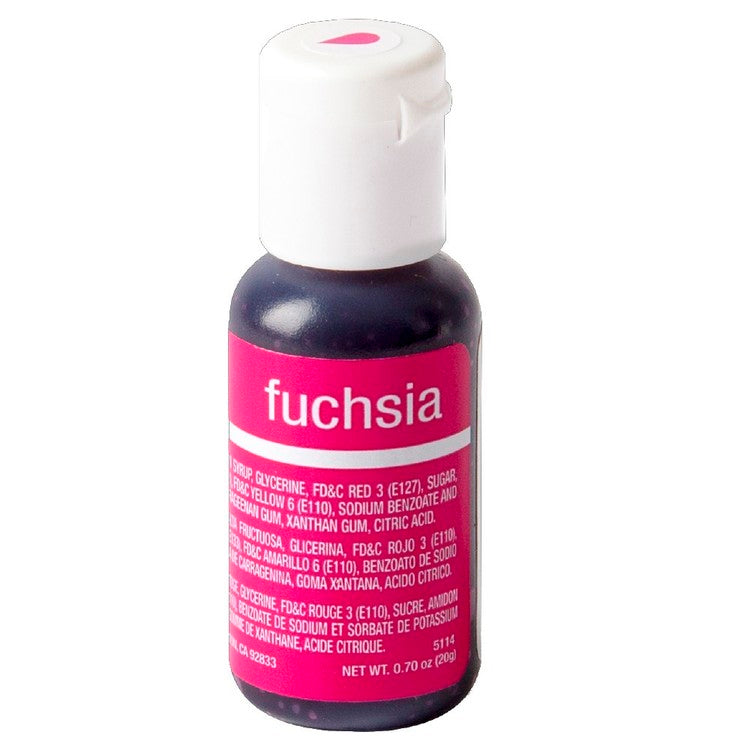 Chefmaster Food Gel Colour - Fuchsia  25g