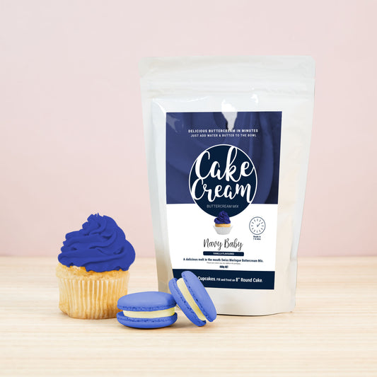 Cake Cream Navy Blue 400g