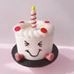 Cute Cake Candle Kit Cake Topper Set  of 8 Pieces
