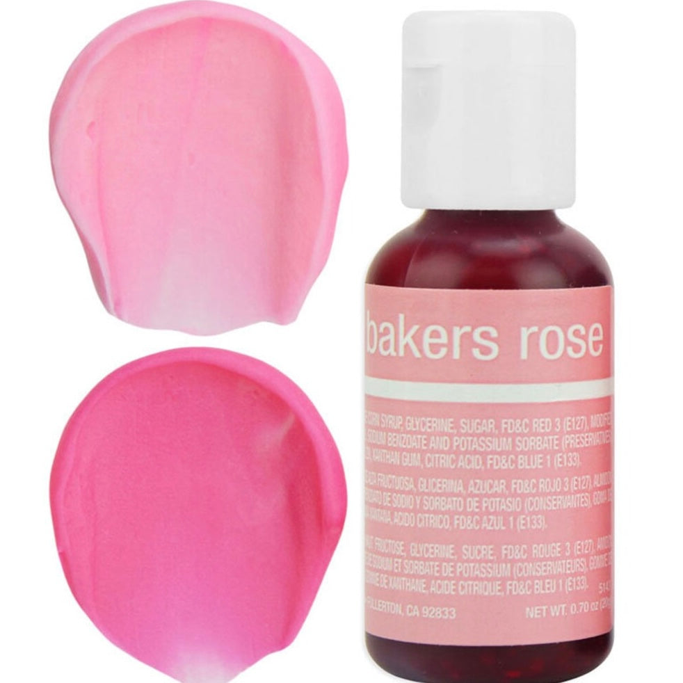 Chefmaster Rose Pink Food Gel 20ml