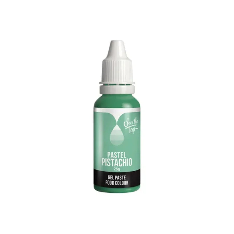 Over the Top Food Gel Colour - Pastel Pistachio Green 25g