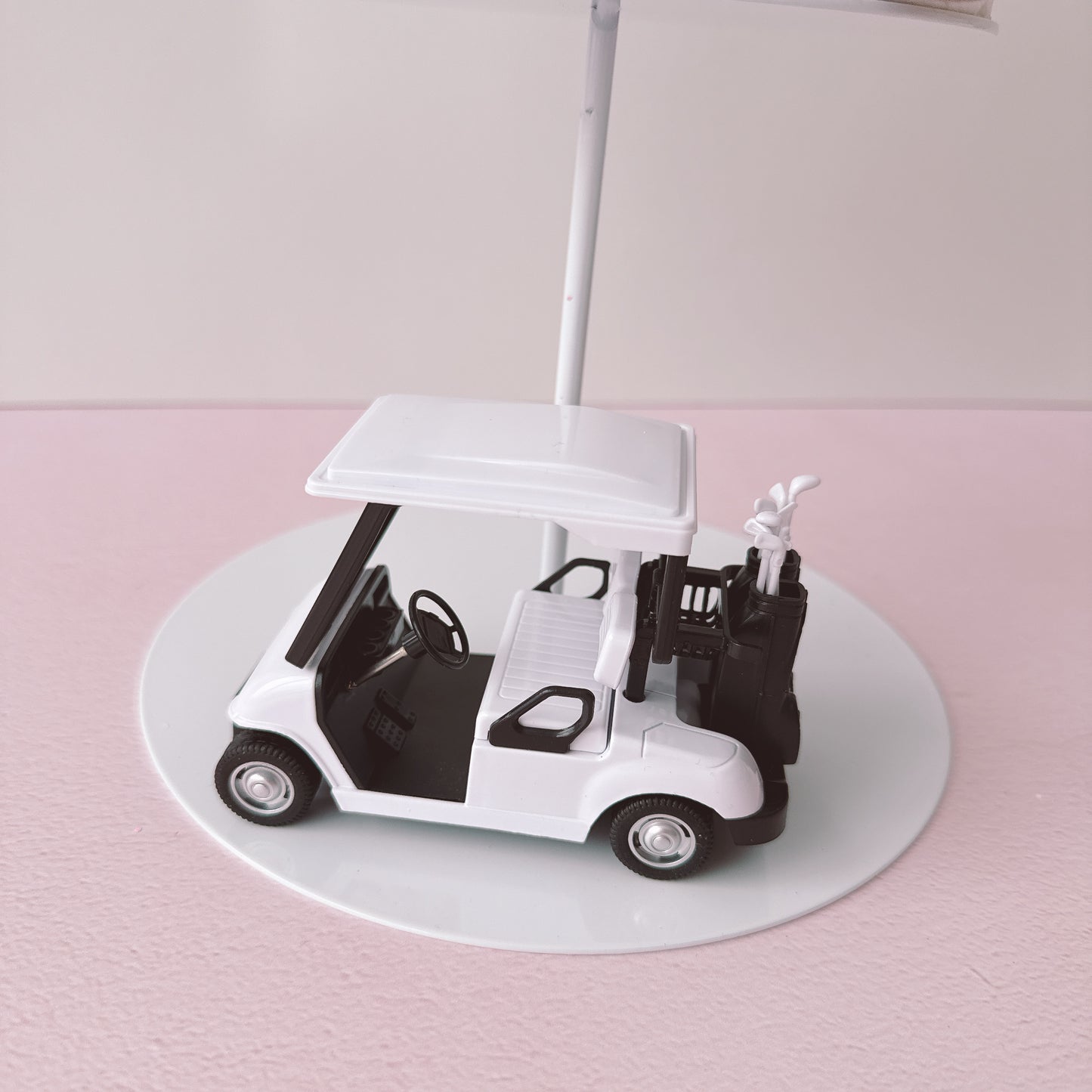 Golf Cart Cake Topper Decorations Set - 33 Pieces