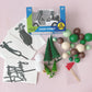 Golf Cart Cake Topper Decorations Set - 33 Pieces