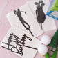 Golf Cart Cake Topper Decorations Set - 33 Pieces