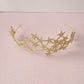 Star Diamante Crown Tiara Cake Topper