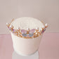 Pearl, Diamante and Butterflies Crown Tiara Cake Topper