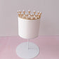 Pearl and Diamante Crown Tiara Cake Topper