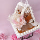 Christmas Pre-Order Bakes - Moreish Signature Gingerbread House Floral Theme - Ready Made - Homebush West Pick Up