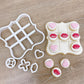 Valentines Tic Tac Toe - Naughts and Crosses Cookie Cutter