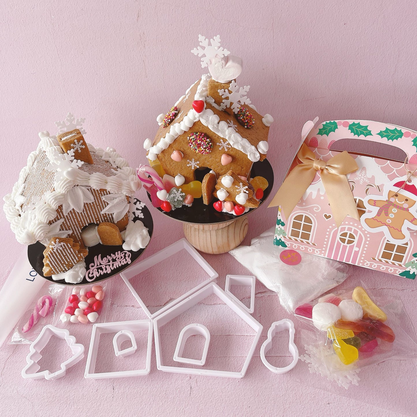 Gingerbread House Cutters - Set of 8