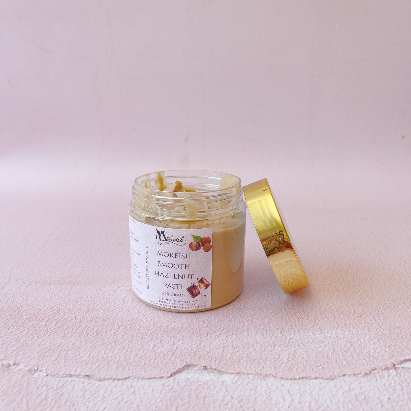 More Smooth Hazelnut Bueno Paste 250gram Jar