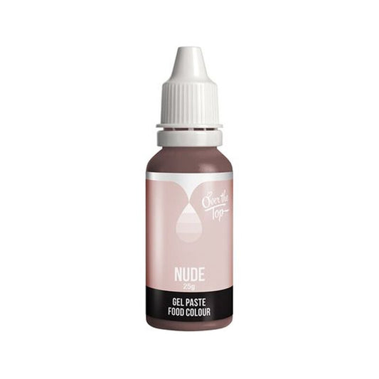 Over the Top Food Gel Colour - Nude 25g