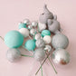Cute Elephant Cake Topper Decorations Set - 20 Pieces