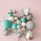 Cute Elephant Cake Topper Decorations Set - 20 Pieces