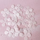 Wafer Paper Hydrangea Plain Flowers 24 PreCut Edible