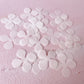 Wafer Paper Hydrangea Plain Flowers 24 PreCut Edible