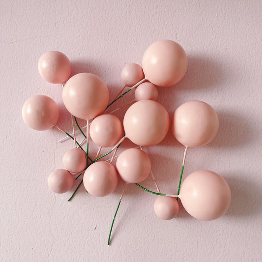 Soft Pink Balls - Set of 15