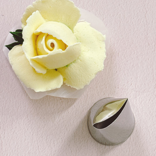 Moni's Fav Piping Tips - XL Giant Curved Rose Tip