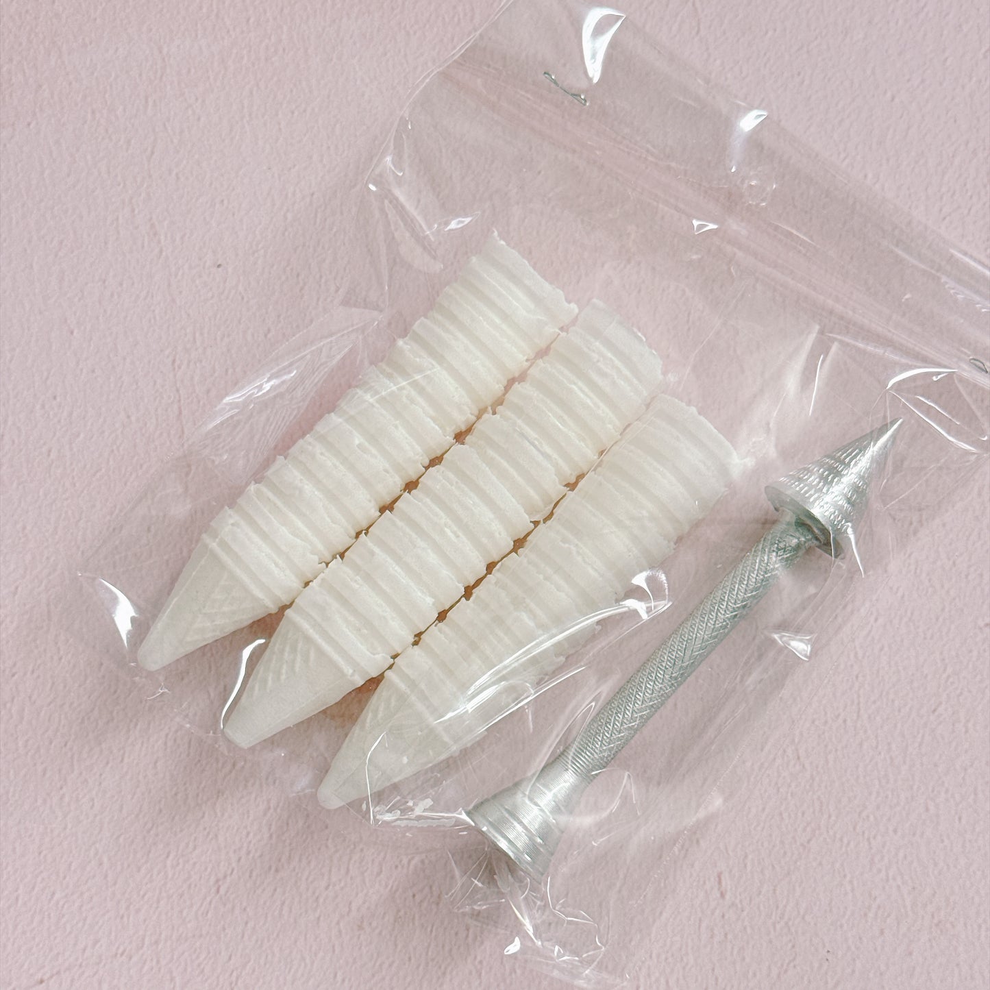 Wafer Waffle Cones for Edible Buttercream Rose Buds Plus Cone Holder - Pack of 35