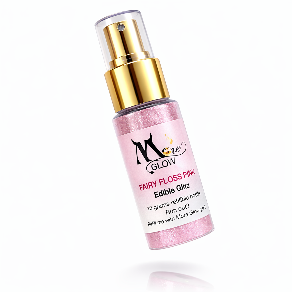 More Blow -The Ultimate Glitter Puffer Spray! Various Colours