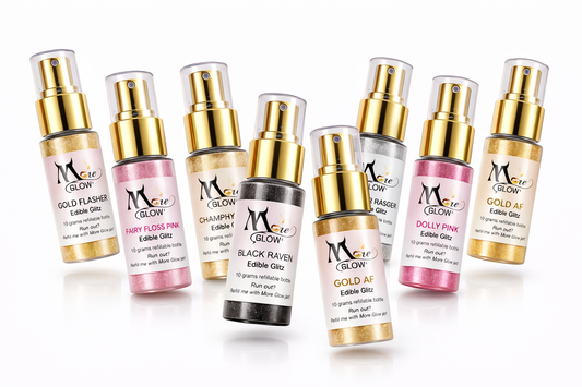 More Blow -The Ultimate Glitter Puffer Spray! Various Colours