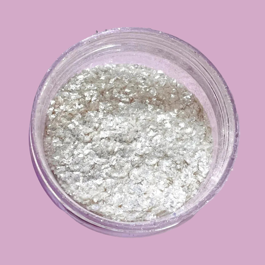 Glitter Flakes - More Glow Pearl Twinkle Edible Glitter Flakes 20gm Jar