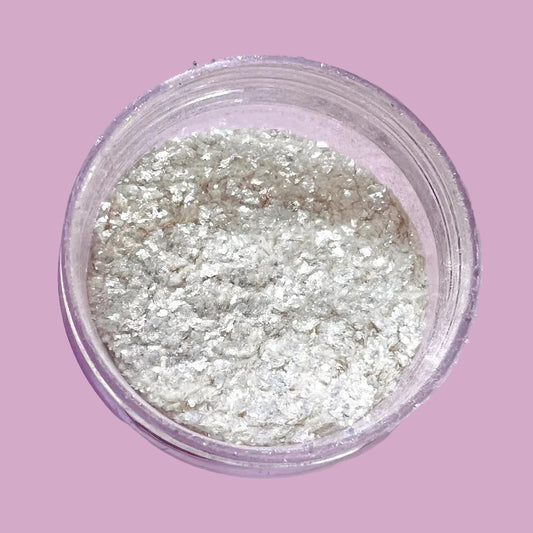Glitter Flakes - More Glow Pearl Twinkle Edible Glitter Flakes 20gm Jar