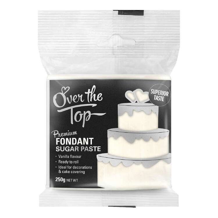 Over The Top White Fondant - Various Sizes