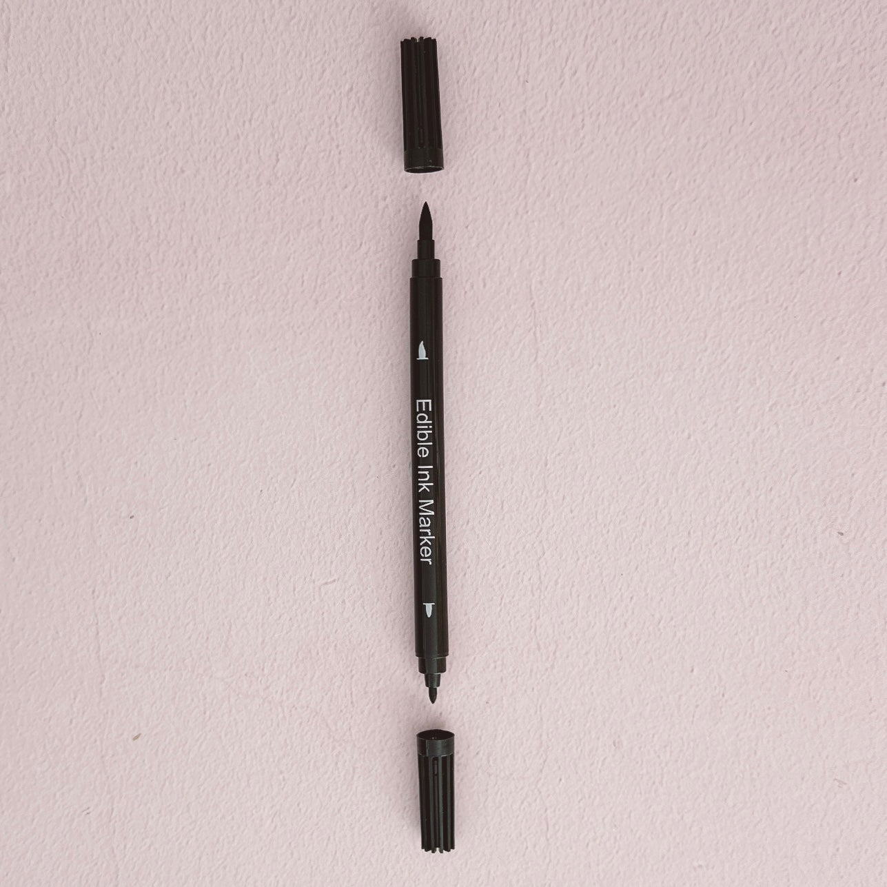 More Marker - Black - Double Ended Food Marker Pen - Brush Tip and Fine Tip