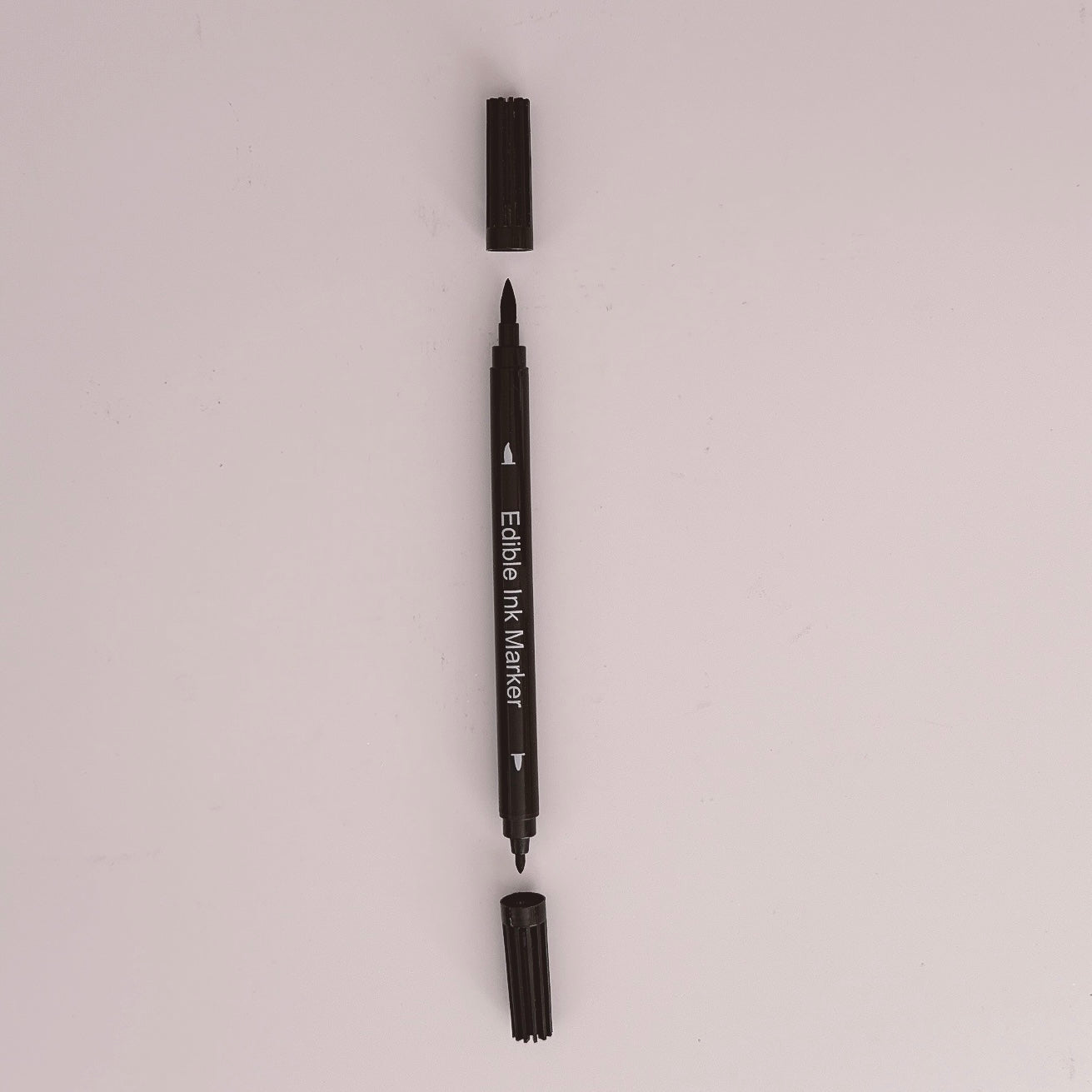More Marker - Black - Double Ended Food Marker Pen - Brush Tip and Fine Tip