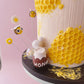 Honey Bee Cake Topper Decoration Set - 25 Pieces