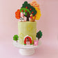 Farm Animal Cake Topper Decorations - 11 Pieces