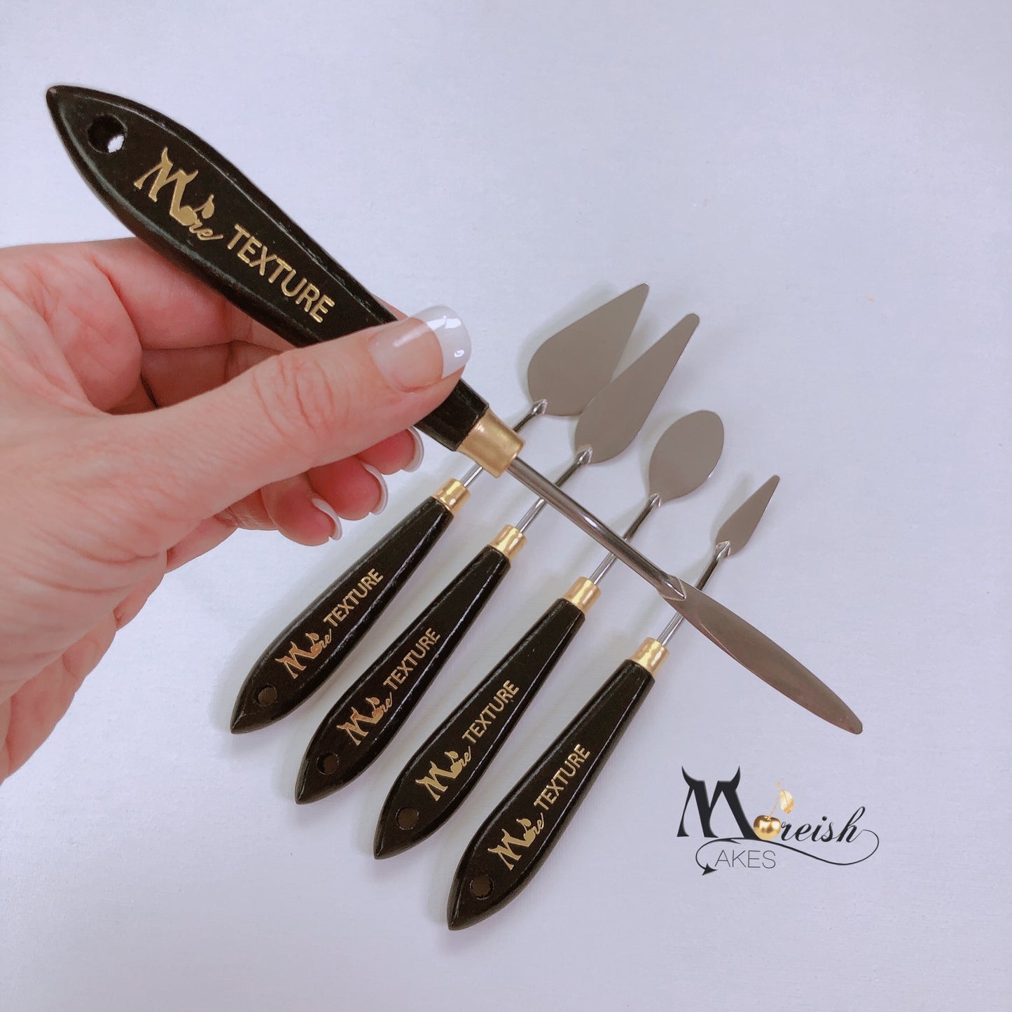 The Super Model - More Texture Individual Palette Knives (From the Custom 5 Piece Set)