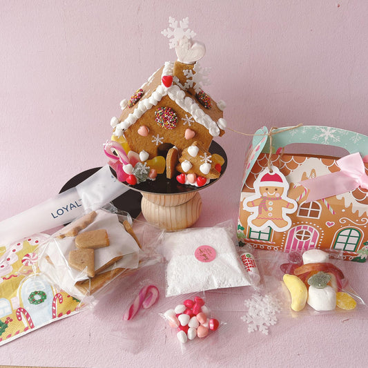 Christmas Pre-Order Bakes - Medium Gingerbread House Kits - Ready Baked - Ready to Decorate - Homebush West Pick Up