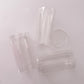 Clear Plastic Cylinder Tube with Lid 11cm x 6cm Box of 25 units